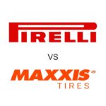 logotyper på pirelli och maxxis